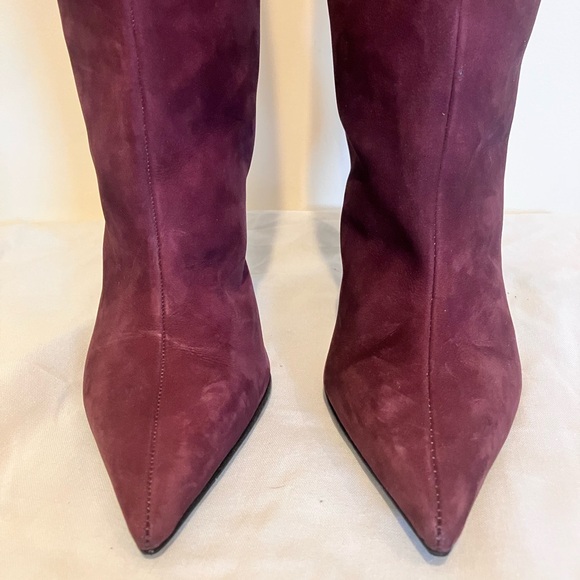 Schutz Cate Curve 100mm Nubuck Boots - Picture 5 of 10